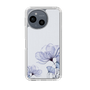 スリムプロテクションケース［ Natural Flower - blue ］