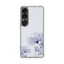 スリムプロテクションケース［ Natural Flower - blue ］