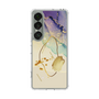 スリムプロテクションケース［ Marble Nuance Painting Purple ］