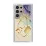 スリムプロテクションケース［ Marble Nuance Painting Purple ］