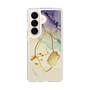 スリムプロテクションケース［ Marble Nuance Painting Purple ］