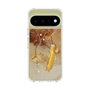 スリムプロテクションケース［ Marble Nuance Painting Brown ］