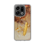 スリムプロテクションケース［ Marble Nuance Painting Brown ］