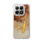 スリムプロテクションケース［ Marble Nuance Painting Brown ］