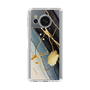 スリムプロテクションケース［ Marble Nuance Painting Black ］