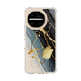スリムプロテクションケース［ Marble Nuance Painting Black ］