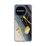 スリムプロテクションケース［ Marble Nuance Painting Black ］