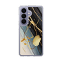 スリムプロテクションケース［ Marble Nuance Painting Black ］