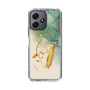 スリムプロテクションケース［ Marble Nuance Painting Green ］