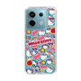 スリムプロテクションケース［ ハローキティ - ステッカー ］