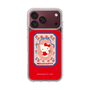 スリムプロテクションケース［ ハローキティ - KT - 昭和レトロ - 四角 - 赤 ］