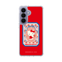 スリムプロテクションケース［ ハローキティ - KT - 昭和レトロ - 四角 - 赤 ］