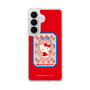 スリムプロテクションケース［ ハローキティ - KT - 昭和レトロ - 四角 - 赤 ］
