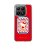 スリムプロテクションケース［ ハローキティ - KT - 昭和レトロ - 四角 - 赤 ］