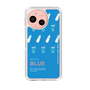 スリムプロテクションケース［ BLUE-Ramune soda ］