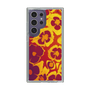 スリムプロテクションケース［ y2k(Year2000) - Flower - Orange purple ］