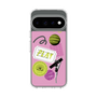 スリムプロテクションケース［ Playful sticker - Dusty Pink ］