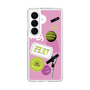 スリムプロテクションケース［ Playful sticker - Dusty Pink ］