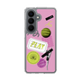 スリムプロテクションケース［ Playful sticker - Dusty Pink ］