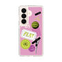 スリムプロテクションケース［ Playful sticker - Dusty Pink ］