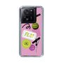 スリムプロテクションケース［ Playful sticker - Dusty Pink ］