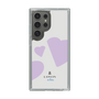 スリムプロテクションケース［ LANVIN en Bleu Hearts Purple - ランバン ハート パープル ］