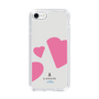 スリムプロテクションケース［ LANVIN en Bleu Hearts Pink - ランバン ハート ピンク ］