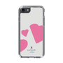 スリムプロテクションケース［ LANVIN en Bleu Hearts Pink - ランバン ハート ピンク ］