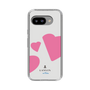 スリムプロテクションケース［ LANVIN en Bleu Hearts Pink - ランバン ハート ピンク ］
