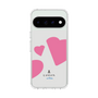 スリムプロテクションケース［ LANVIN en Bleu Hearts Pink - ランバン ハート ピンク ］