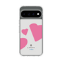 スリムプロテクションケース［ LANVIN en Bleu Hearts Pink - ランバン ハート ピンク ］