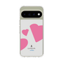 スリムプロテクションケース［ LANVIN en Bleu Hearts Pink - ランバン ハート ピンク ］
