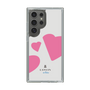 スリムプロテクションケース［ LANVIN en Bleu Hearts Pink - ランバン ハート ピンク ］