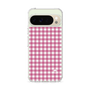 スリムプロテクションケース［ Checkered Pink - ギンガムチェック ピンク ］