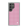 スリムプロテクションケース［ Checkered Pink - ギンガムチェック ピンク ］
