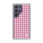 スリムプロテクションケース［ Checkered Pink - ギンガムチェック ピンク ］