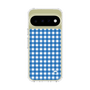 スリムプロテクションケース［ Checkered Blue - ギンガムチェック ブルー ］
