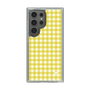 スリムプロテクションケース［ Checkered Yellow - ギンガムチェック イエロー ］