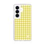 スリムプロテクションケース［ Checkered Yellow - ギンガムチェック イエロー ］