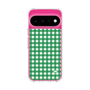 スリムプロテクションケース［ Checkered Green - ギンガムチェック グリーン ］