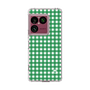 スリムプロテクションケース［ Checkered Green - ギンガムチェック グリーン ］