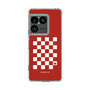 スリムプロテクションケース［ Racing checkered flag Red - レーシングチェッカーフラッグ レッド ］