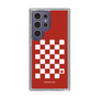 スリムプロテクションケース［ Racing checkered flag Red - レーシングチェッカーフラッグ レッド ］