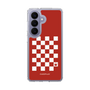 スリムプロテクションケース［ Racing checkered flag Red - レーシングチェッカーフラッグ レッド ］
