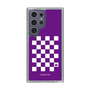 スリムプロテクションケース［ Racing checkered flag Purple - レーシングチェッカーフラッグ パープル ］