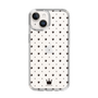 スリムプロテクションケース［ CASEPLAY Crown dots Black - ケースプレイ・クラウン・ドッツ ブラック ］