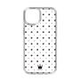 スリムプロテクションケース［ CASEPLAY Crown dots Black - ケースプレイ・クラウン・ドッツ ブラック ］