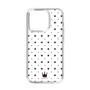 スリムプロテクションケース［ CASEPLAY Crown dots Black - ケースプレイ・クラウン・ドッツ ブラック ］