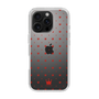 スリムプロテクションケース［ CASEPLAY Crown dots Red - ケースプレイ・クラウン・ドッツ レッド ］
