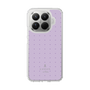 スリムプロテクションケース［ LANVIN en Bleu Tiny dots Purple - ランバン ドット パープル ］